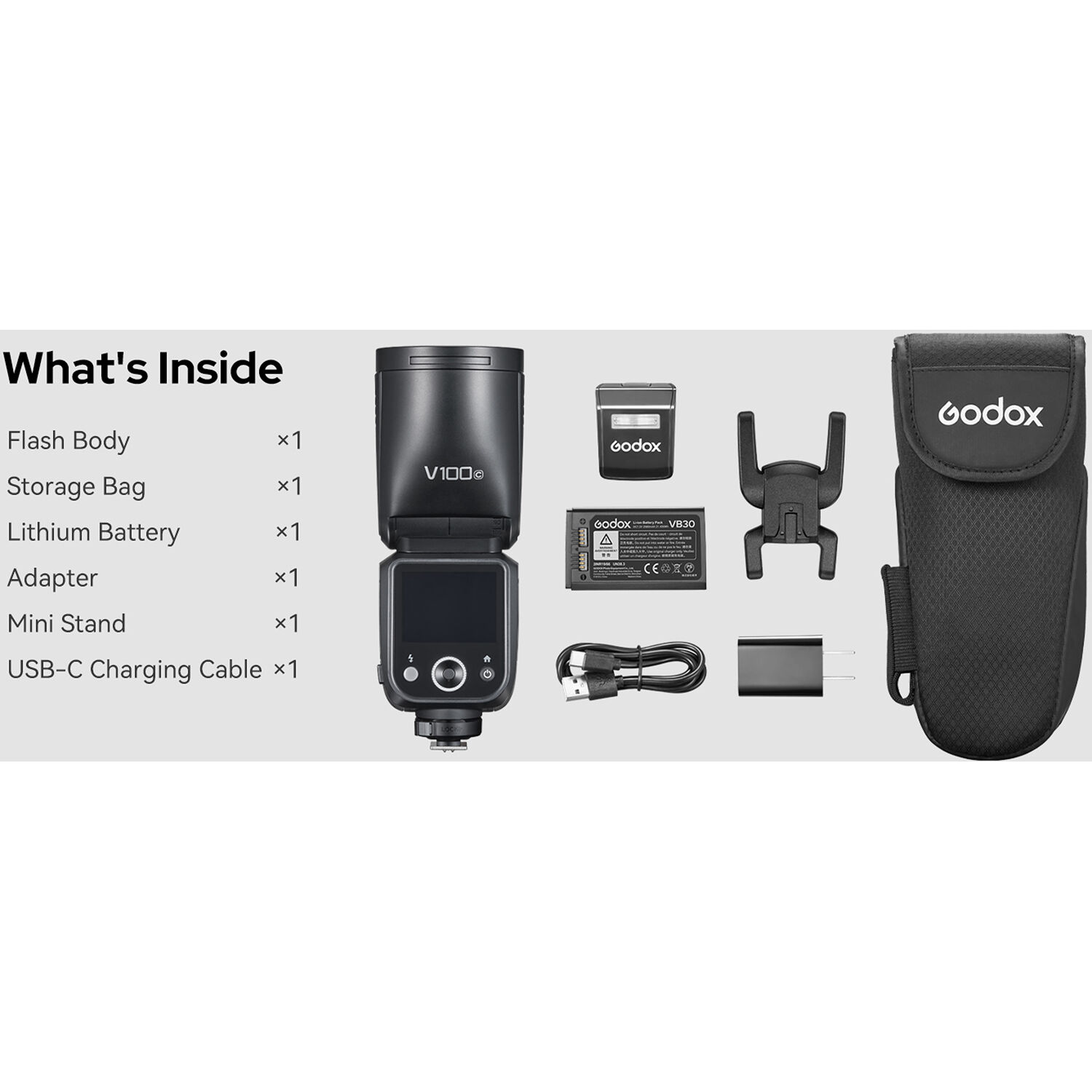 Godox Flash V100-C Para Canon - Imagen 15