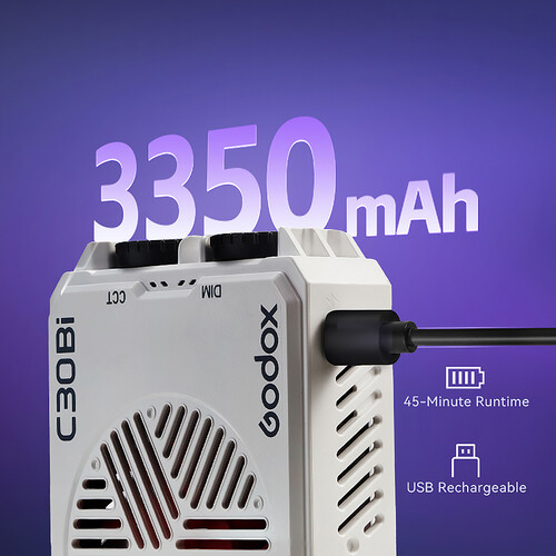 Godox Litemons C30BI Bi-Color Panel de Luz LED - Imagen 18