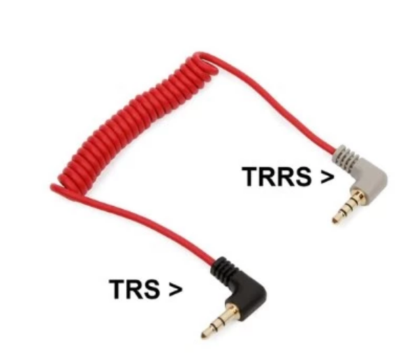 Godox GAC-IC4 Cable de Audio TRS a TRRS - Imagen 2
