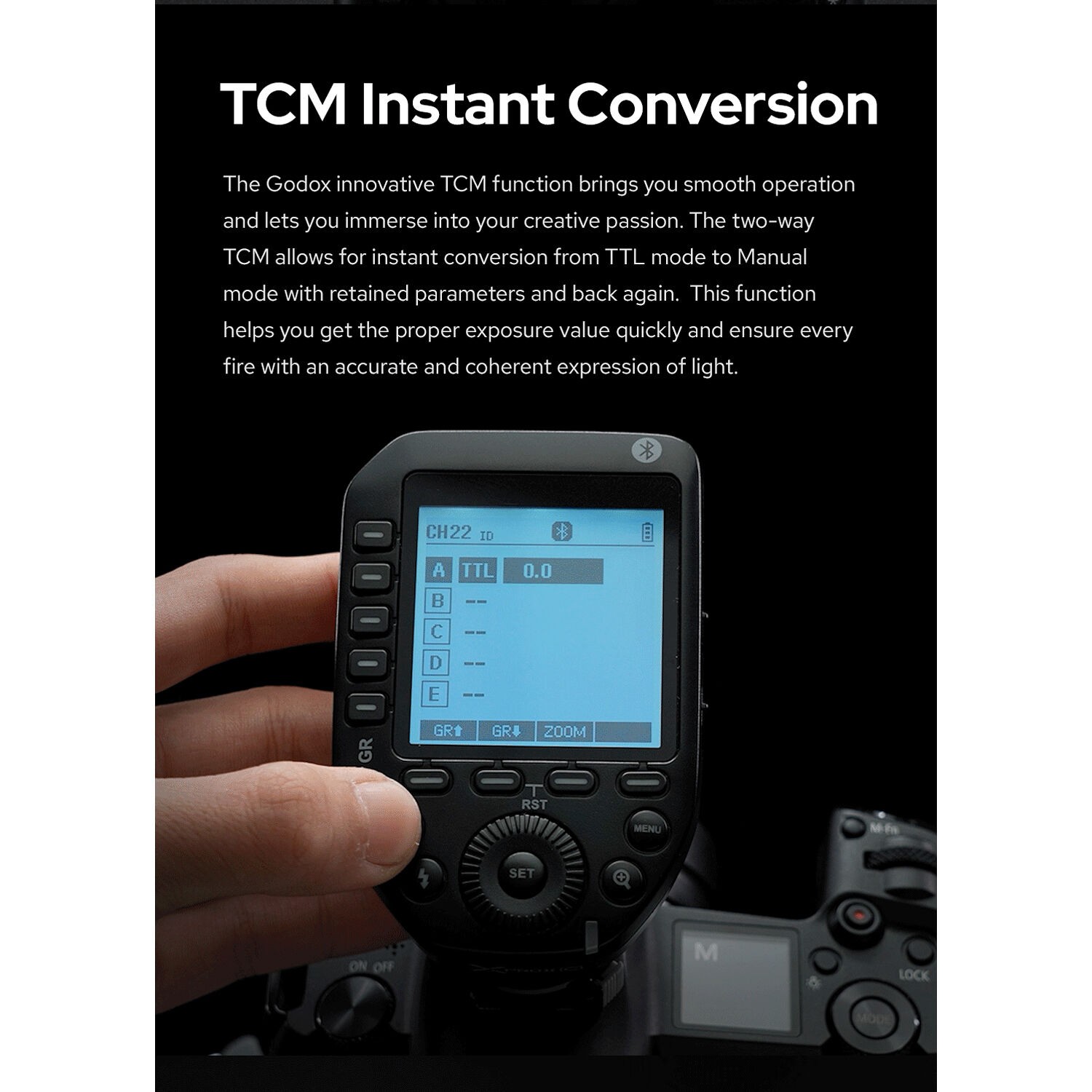Godox XproIIS Trigger TTL, HSS, Bluetooth Para Sony - Imagen 8