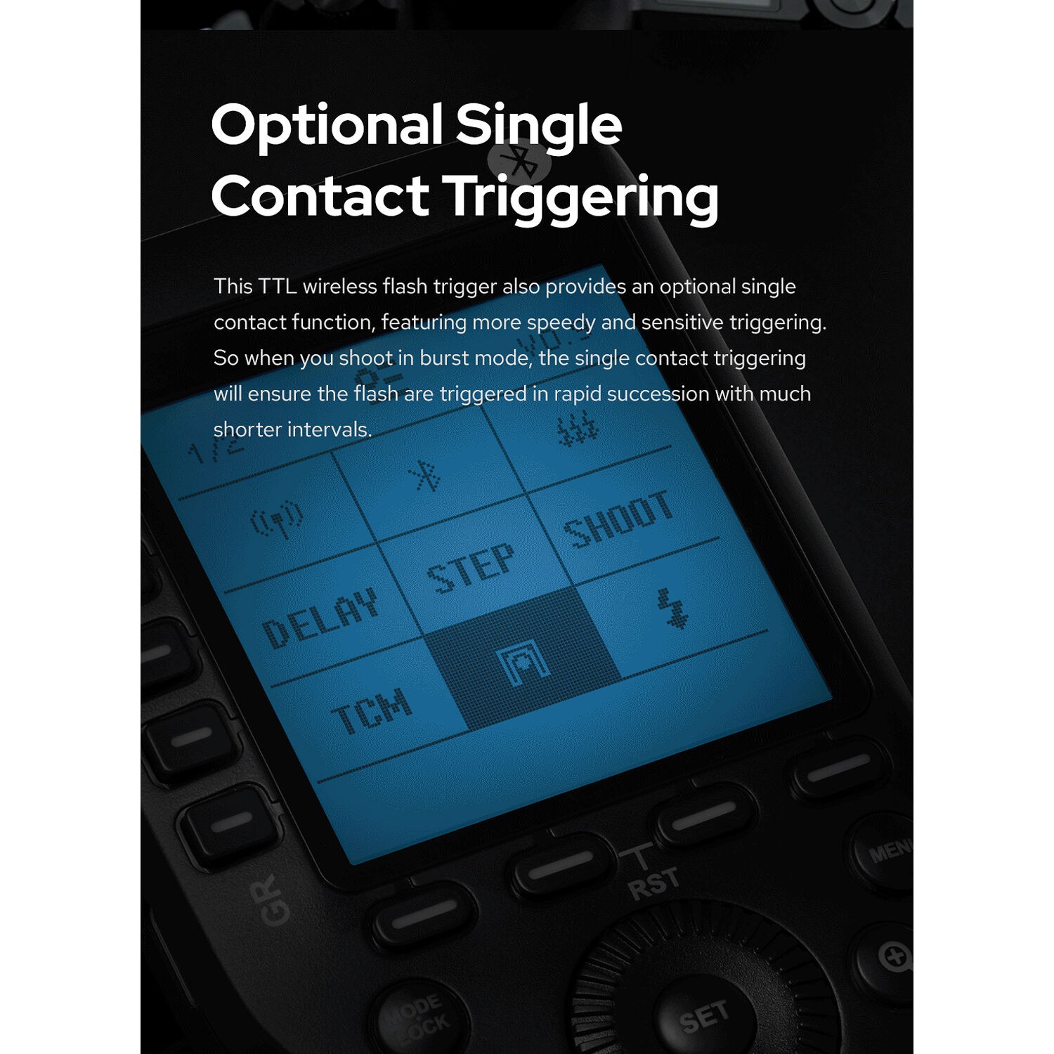 Godox XproIIS Trigger TTL, HSS, Bluetooth Para Sony - Imagen 11