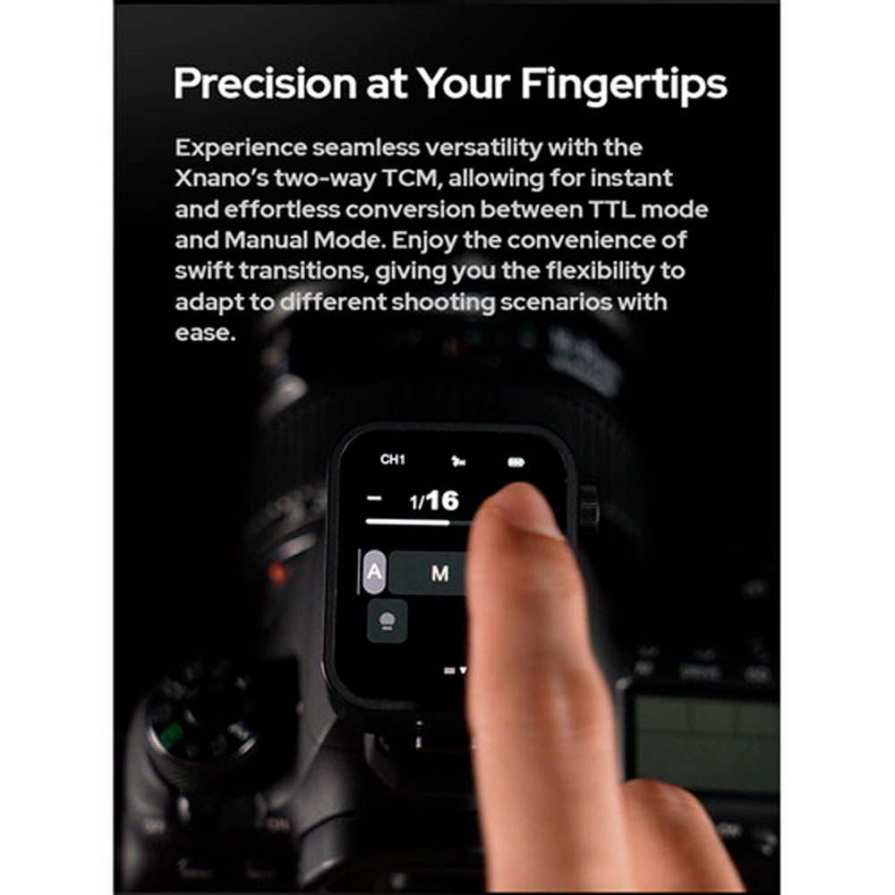 Godox X3 N Touchscreen TTL Wireless Flash Trigger Para Nikon - Imagen 11