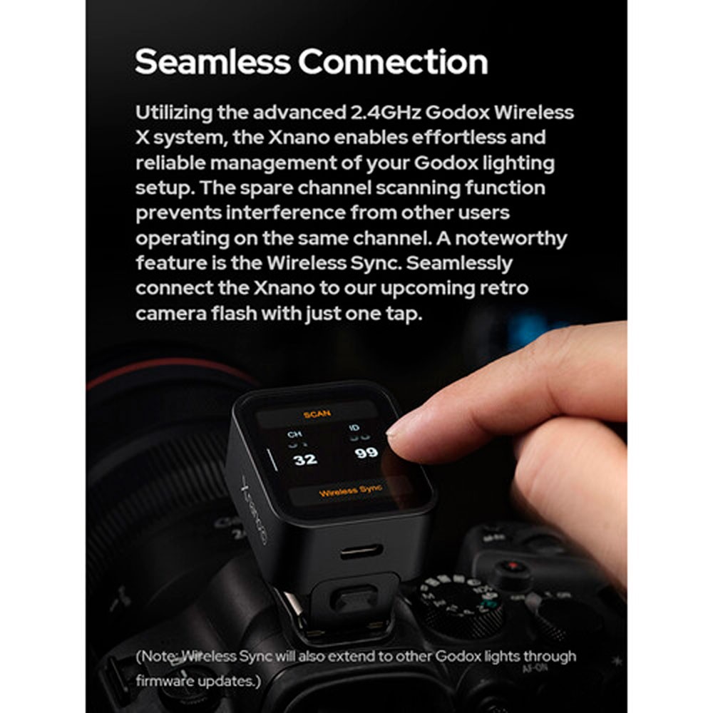 Godox X3 N Touchscreen TTL Wireless Flash Trigger Para Nikon - Imagen 13