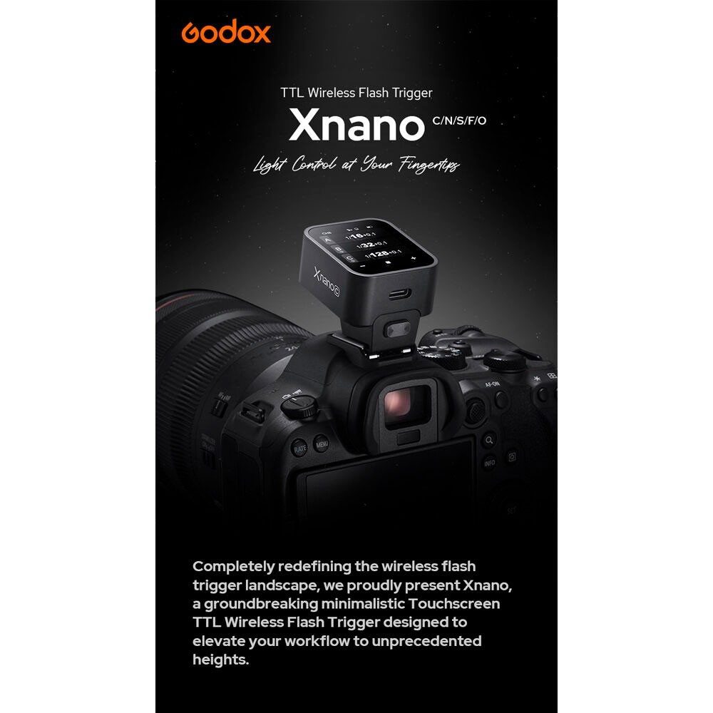 Godox X3 S Touchscreen TTL Wireless Flash Trigger Para Sony - Imagen 8
