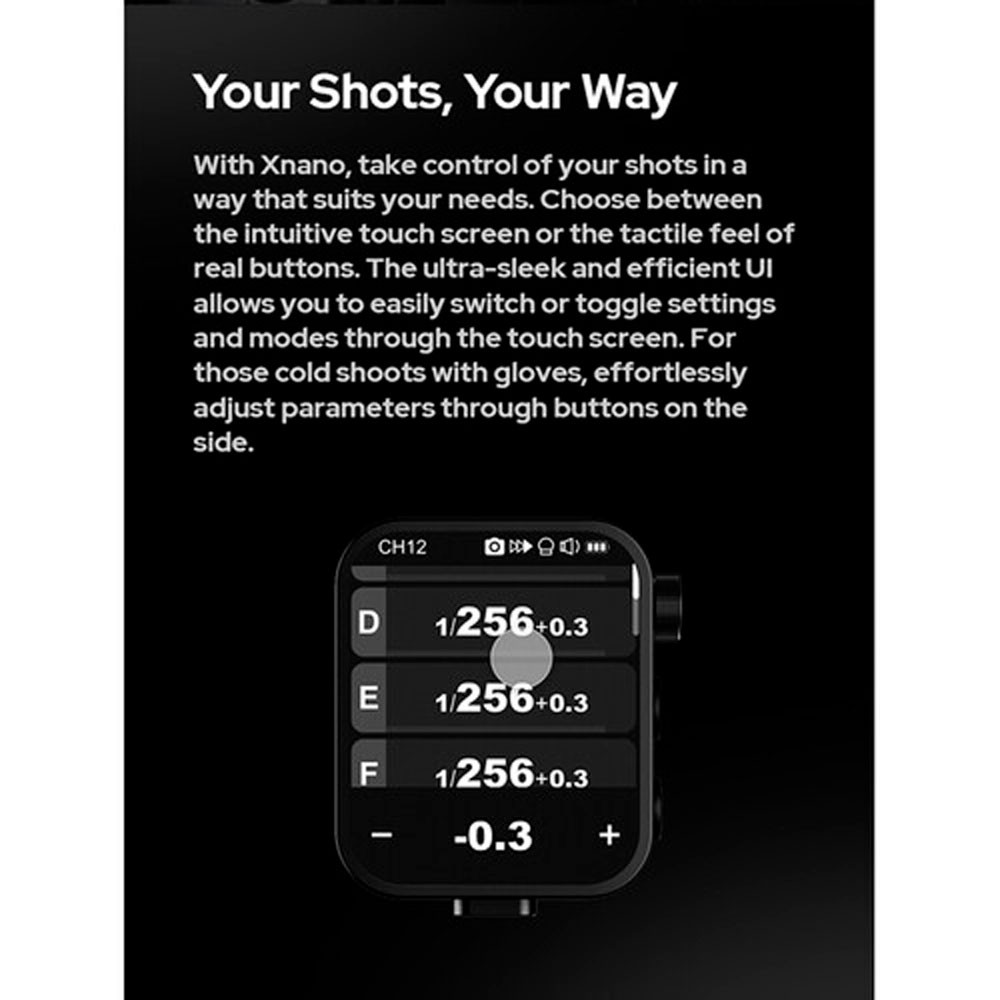 Godox X3 S Touchscreen TTL Wireless Flash Trigger Para Sony - Imagen 15