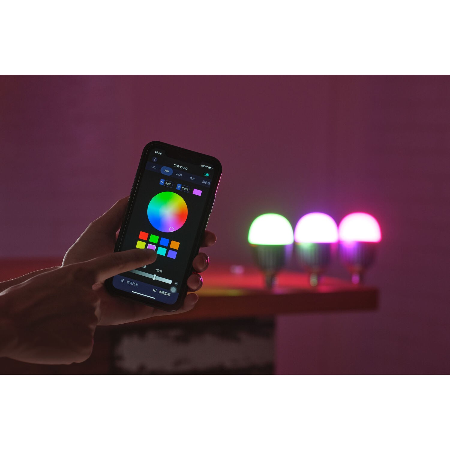 Godox C7R KNOWLED RGBWW Lámpara Led Creativa Con Batería Interna - Imagen 7