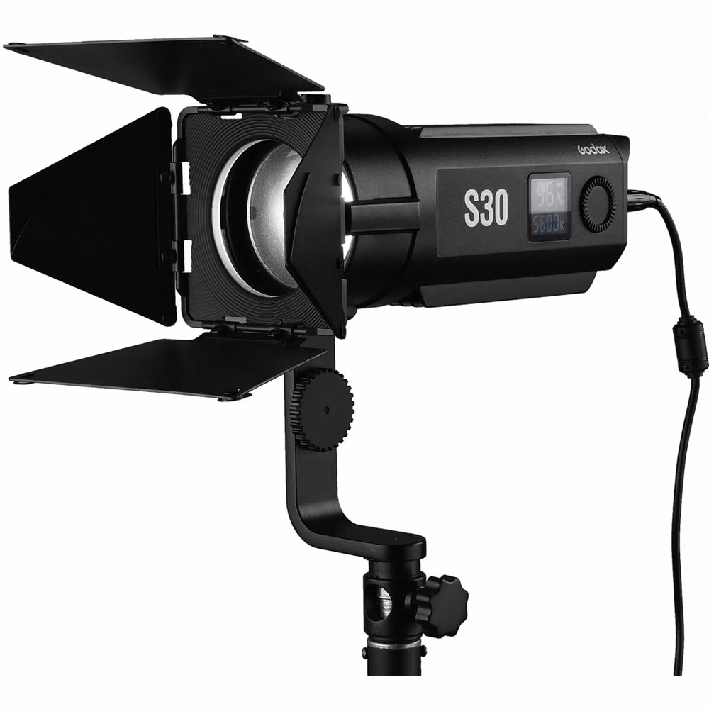 Godox S30 Luz Led Con Ángulo de Cobertura Variable - Enfocable - Imagen 16