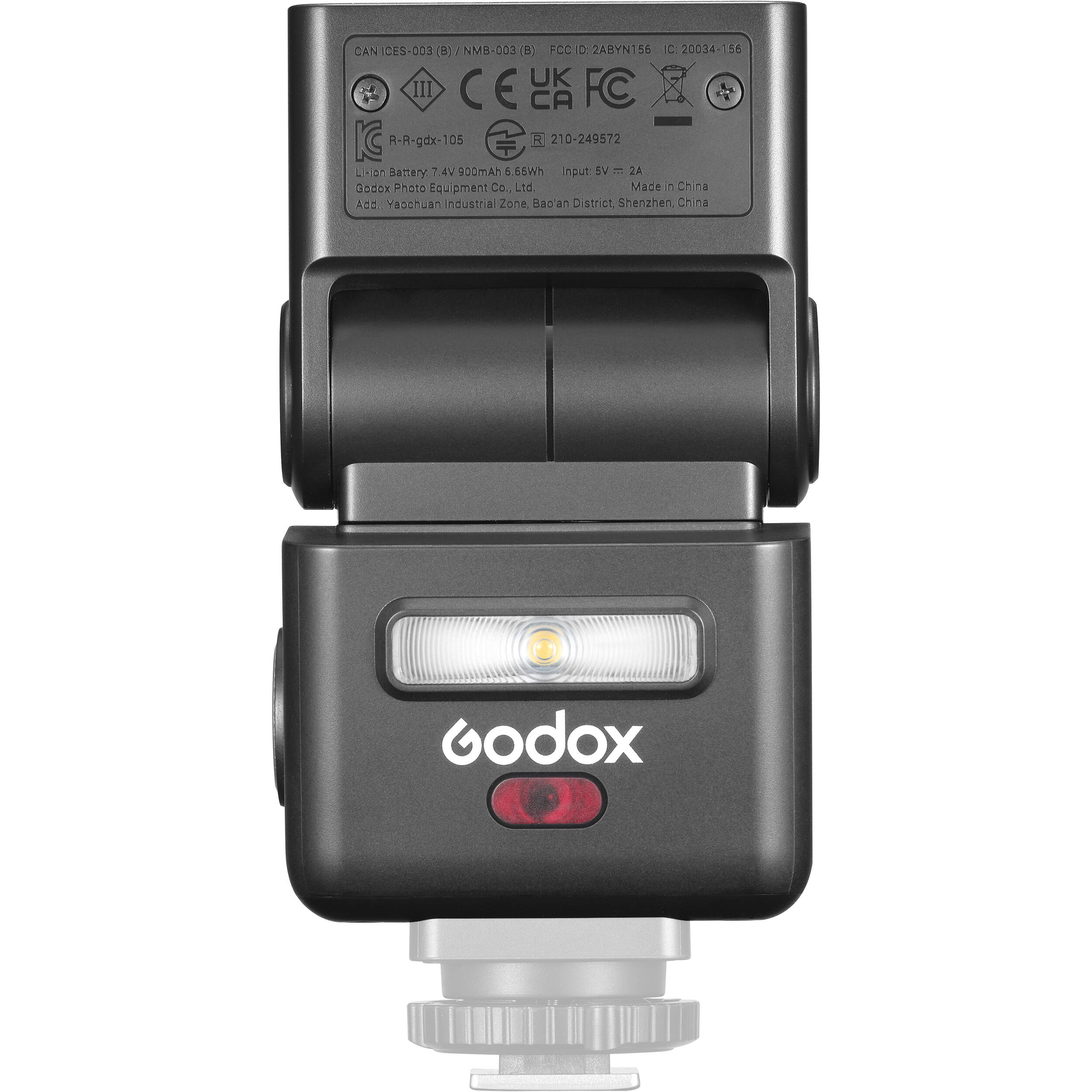 Godox iT32 Mini Flash Modular Auxiliar Permite Intercambiar Monturas de Cámara - Imagen 9