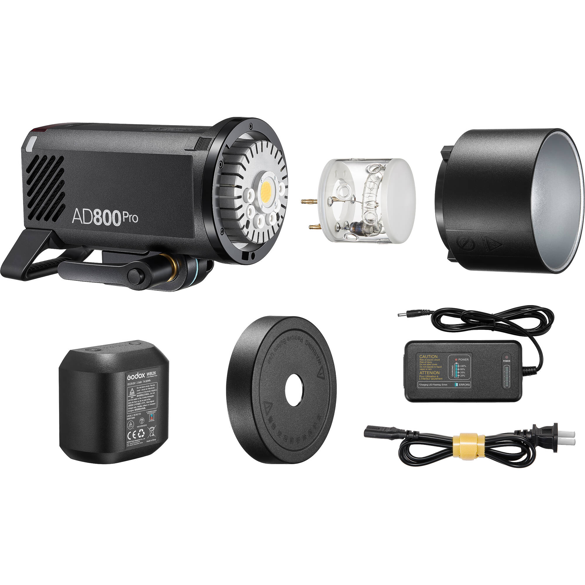 Godox AD800Pro Flash Con Batería Muy Potente - Imagen 2