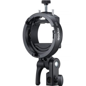 Godox S3 Soporte Para Flash Con Montura Bowens y Porta Paraguas