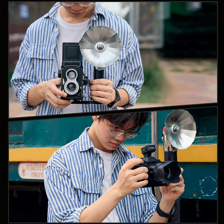 Godox Lux Master Flash de Cámara Retro - Imagen 4